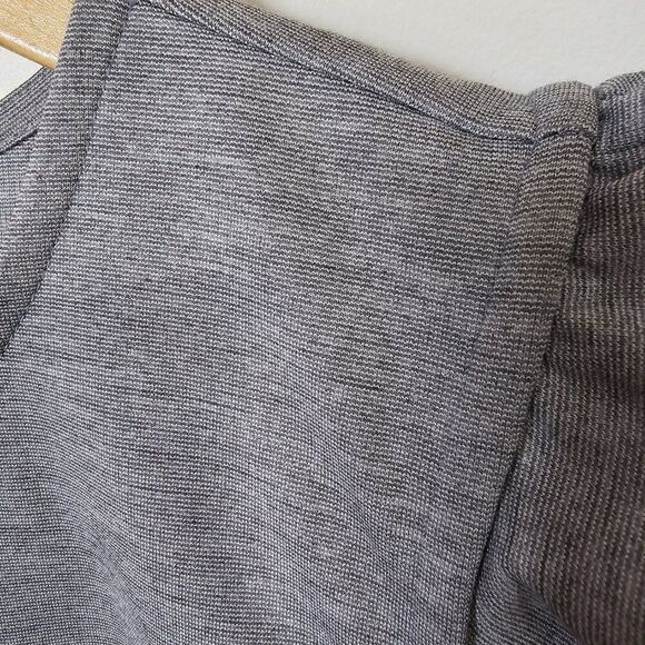 EUC LIKE NEW OLD NAVY GREY FLUTTER SLEEVES MIDI DRESS SIZE LARGE - Picture 9 of 16